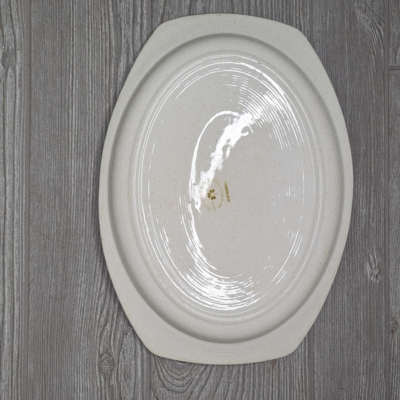 Brendon Erin stone heatherbell serving tray plate platter 70s retro floral - Picture 4 of 7